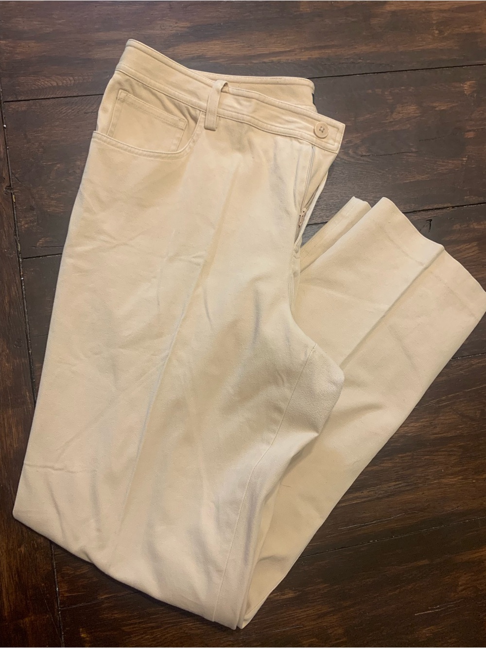 Lauren Ralph Lauren Khaki Straight Leg Pants